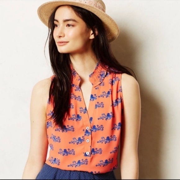 Maeve Octopus Blouse - Picture 2 of 6